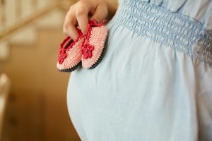 Beautiful pregnant woman